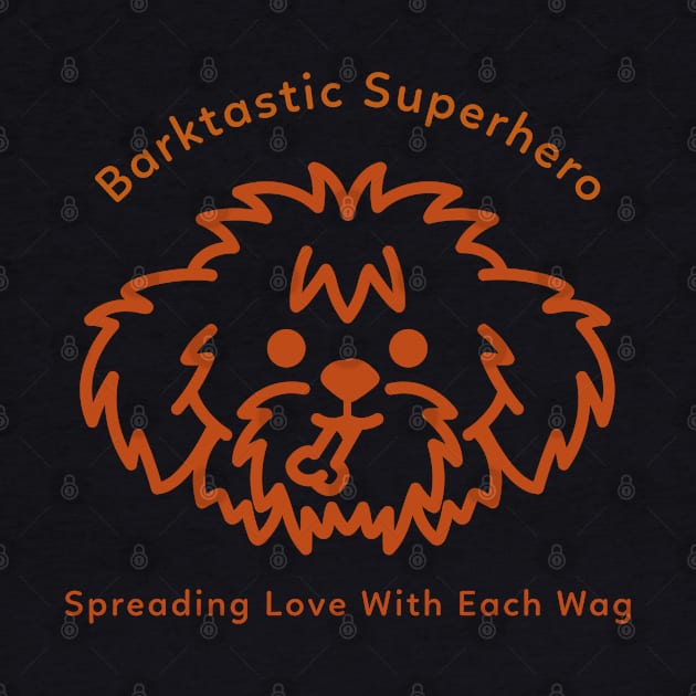 Barktastic Super Hero Super Dog by Distinkt